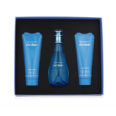 Cofanetto Profumo Donna Davidoff Cool Water 3 Pezzi