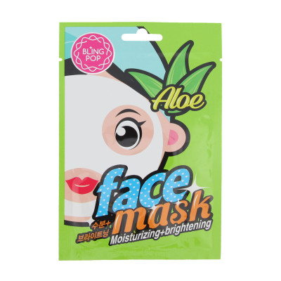 Maschera Viso Bling Pop Moisturizing & Brightening 20 ml 1 Unità