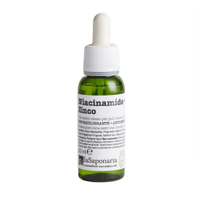 Siero Viso La Saponaria Niacinamida + Zinc 30 ml