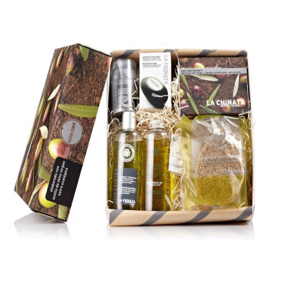 Cofanetto Cosmetica Uomo La Chinata Medium Gift 6 Pezzi