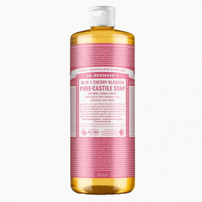 Sapone Liquido Dr Bronner's Cherry Blossom 945 ml