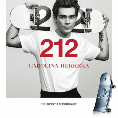 Profumo Uomo Carolina Herrera 212 Men Heroes Forever Young 90 ml
