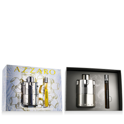 Cofanetto Profumo Uomo Azzaro Wanted Eau de Parfum EDP 2 Pezzi
