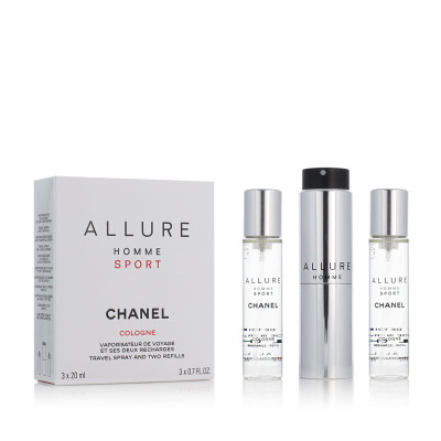 Cofanetto Profumo Uomo Chanel 3 Pezzi Allure Homme Sport Cologne