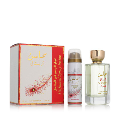 Cofanetto Profumo Donna Lattafa 2 Pezzi Mahasin Crystal