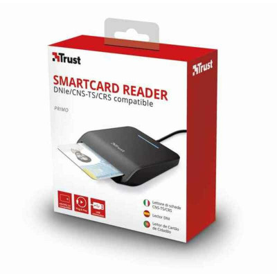 Lettore di Schede DNI/SIP Trust Primo Plug & Play Nero