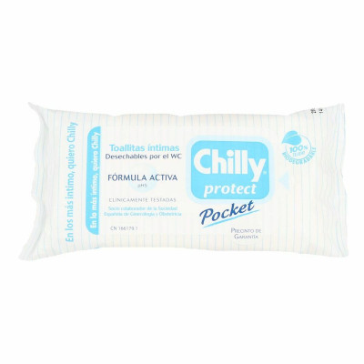 Salviette Umide per Igiene Intima Chilly R906969 (12 Unità)