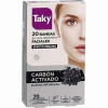 Strisce Depilatorie Viso Carbón Activado Taky Carbon Activado