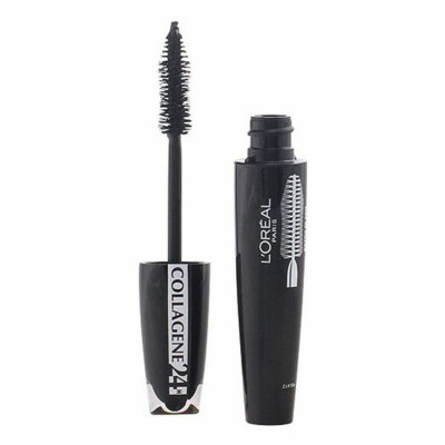 Mascara per Ciglia L'Oréal Paris Mega Volume Collagene 24 h Nero 9 ml extra black